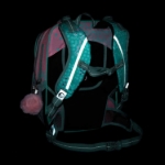 Obrazek Plecak szkolny Bagmaster DOPI 23 B - Jednorożec i króliki różowy 22 l