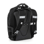 Obrazek Bagmaster FLICK 23 A plecak studencki - czarno-biały czarny 34 l