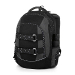 Obrazek Bagmaster FLICK 23 A plecak studencki - czarno-biały czarny 34 l