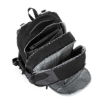 Obrazek Bagmaster FLICK 23 A plecak studencki - czarno-biały czarny 34 l