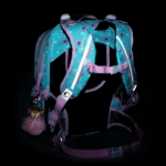 Obrazek Plecak szkolny Bagmaster LUMI 23 A - sarna i płowy róż 23 l