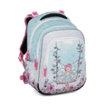 Obrazek Plecak szkolny Bagmaster LUMI 23 B - flower fairy blue 23 l