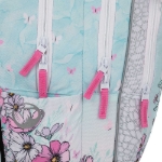 Obrazek Plecak szkolny Bagmaster LUMI 23 B - flower fairy blue 23 l