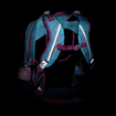 Obrazek Plecak szkolny Bagmaster LUMI 23 B - flower fairy blue 23 l