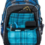 Obrazek Plecak szkolny Bagmaster LUMI 23 D - niebieski samochodowy 23 l