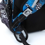 Obrazek Plecak szkolny Bagmaster LUMI 23 D - niebieski samochodowy 23 l