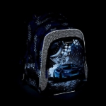 Obrazek Plecak szkolny Bagmaster LUMI 23 D - niebieski samochodowy 23 l