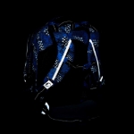 Obrazek Plecak szkolny Bagmaster LUMI 23 D - niebieski samochodowy 23 l