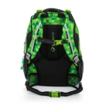 Obrazek Plecak szkolny Bagmaster PORTO 23 B - kostki zielone 29 l