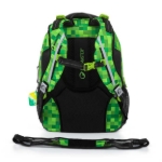 Obrazek Plecak szkolny Bagmaster PORTO 23 B - kostki zielone 29 l