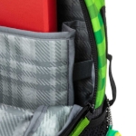 Obrazek Plecak szkolny Bagmaster PORTO 23 B - kostki zielone 29 l