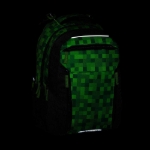 Obrazek Plecak szkolny Bagmaster PORTO 23 B - kostki zielone 29 l