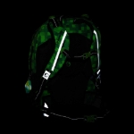 Obrazek Plecak szkolny Bagmaster PORTO 23 B - kostki zielone 29 l