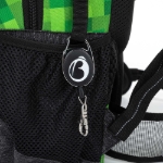 Obrazek Plecak szkolny Bagmaster PORTO 23 B - kostki zielone 29 l