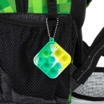 Obrazek Plecak szkolny Bagmaster PORTO 23 B - kostki zielone 29 l