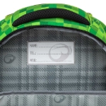 Obrazek Plecak szkolny Bagmaster PORTO 23 B - kostki zielone 29 l
