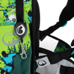 Obrazek Teczka szkolna Bagmaster PRIM 23 D - football green 20 l