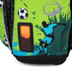 Obrazek Teczka szkolna Bagmaster PRIM 23 D - football green 20 l