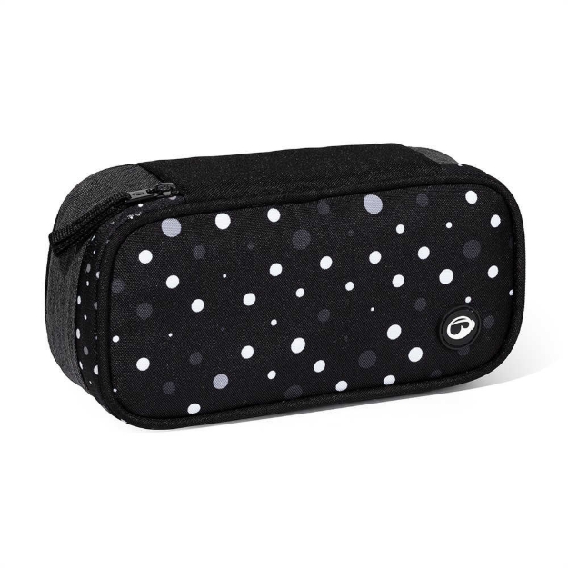 Obrazek Piórnik studencki Bagmaster FLICK 23 A - czarno-biały, czarny