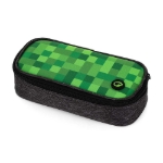 Obrazek Piórnik szkolny Bagmaster PORTO 23 B - kostki zielony