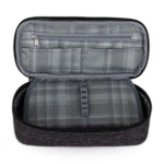 Obrazek Piórnik szkolny Bagmaster PORTO 23 B - kostki zielony