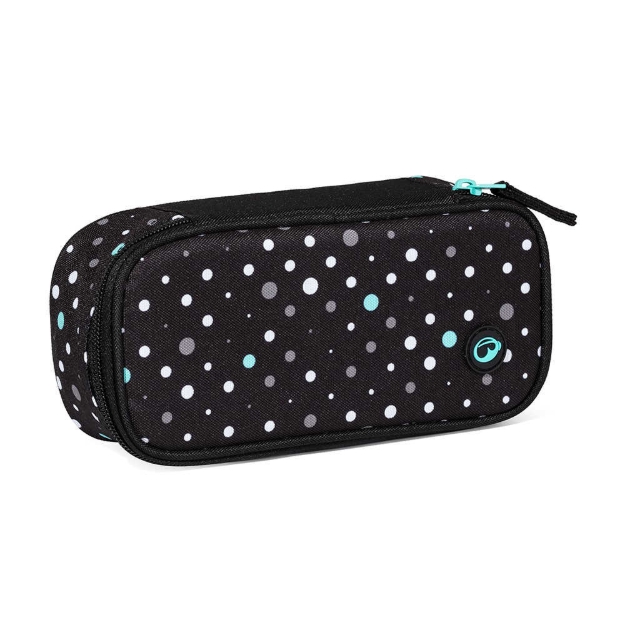 Obrazek Piórnik studencki Bagmaster SUPERNOVA 23 A - czarny turkusowy czarny