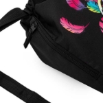 Obrazek Bagmaster BETA 23 Worek szkolny na kapcie / worek gimnastyczny - papuga niebieska 1,5 l