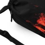 Obrazek Bagmaster BETA 23 B worek szkolny na kapcie / worek gimnastyczny - strażacki czerwony 1,5 l