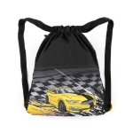 Obrazek Bagmaster DOPI 23 C worek szkolny na kapcie / worek gimnastyczny - żółty samochodowy 1,5 l