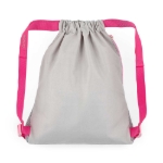 Obrazek Bagmaster PRIM 23 B worek szkolny na kapcie / worek gimnastyczny - panda różowy 1,5 l