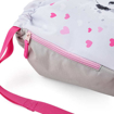 Obrazek Bagmaster PRIM 23 B worek szkolny na kapcie / worek gimnastyczny - panda różowy 1,5 l