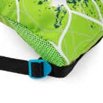 Obrazek Worek szkolny na kapcie / worek gimnastyczny Bagmaster PRIM 23 D - football green 1,5 l