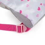 Obrazek Bagmaster PRIM 23 B mały zestaw szkolny dla pierwszoklasistów - panda różowa 20 l