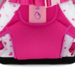 Obrazek Bagmaster PRIM 23 B duży zestaw szkolny dla pierwszoklasistów - panda różowy 20 l