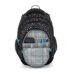 Obrazek Bagmaster SET SUPERNOVA 23 A zestaw studencki - czarny turkusowy czarny 34 l