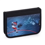 Obrazek Bagmaster VEGA 24 Mały zestaw szkolny dla pierwszoklasistów - hokej niebieski 22 l