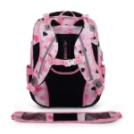 Obrazek Bagmaster BETA 24 Duży zestaw szkolny dla pierwszoklasistów - Dalmatyńczyk różowy 23 l