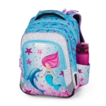 Obrazek Plecak szkolny Bagmaster LUMI 24 A - niebieski syrenka 23 l