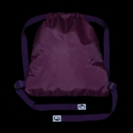 Obrazek Bagmaster Torba LUMI 24 Worek szkolny na kapcie / worek gimnastyczny - niebieski syrenka 1,5 l