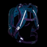 Obrazek Bagmaster LUMI 24 Mały zestaw szkolny dla pierwszoklasistów - syrenka niebieska 23 l