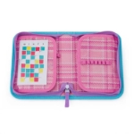 Obrazek Bagmaster LUMI 24 Mały zestaw szkolny dla pierwszoklasistów - syrenka niebieska 23 l