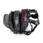 Obrazek Plecak szkolny Bagmaster LUMI 24 B - fighter grey 23 l