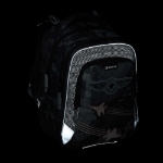 Obrazek Plecak szkolny Bagmaster LUMI 24 B - fighter grey 23 l