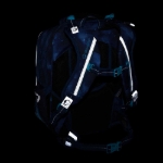 Obrazek Plecak szkolny Bagmaster LUMI 24 D - statek kosmiczny niebieski 23 l