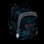 Obrazek Bagmaster LUMI 24 E duży zestaw szkolny dla pierwszoklasistów - cube empire blue 23 l