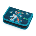 Obrazek Bagmaster LUMI 24 E duży zestaw szkolny dla pierwszoklasistów - cube empire blue 23 l