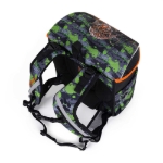 Obrazek Bagmaster PRIM 24 B mały zestaw szkolny dla pierwszoklasistów - leopard zielony 20 l