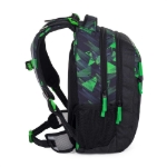 Obrazek Plecak szkolny Bagmaster PORTO 24 A - czarno-zielony zielony 29 l