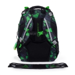 Obrazek Plecak szkolny Bagmaster PORTO 24 A - czarno-zielony zielony 29 l
