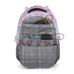 Obrazek Zestaw szkolny Bagmaster PORTO 24 B - różowo-niebieski wielokolorowy 29 l